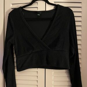 Wild Fable long sleeve crop top